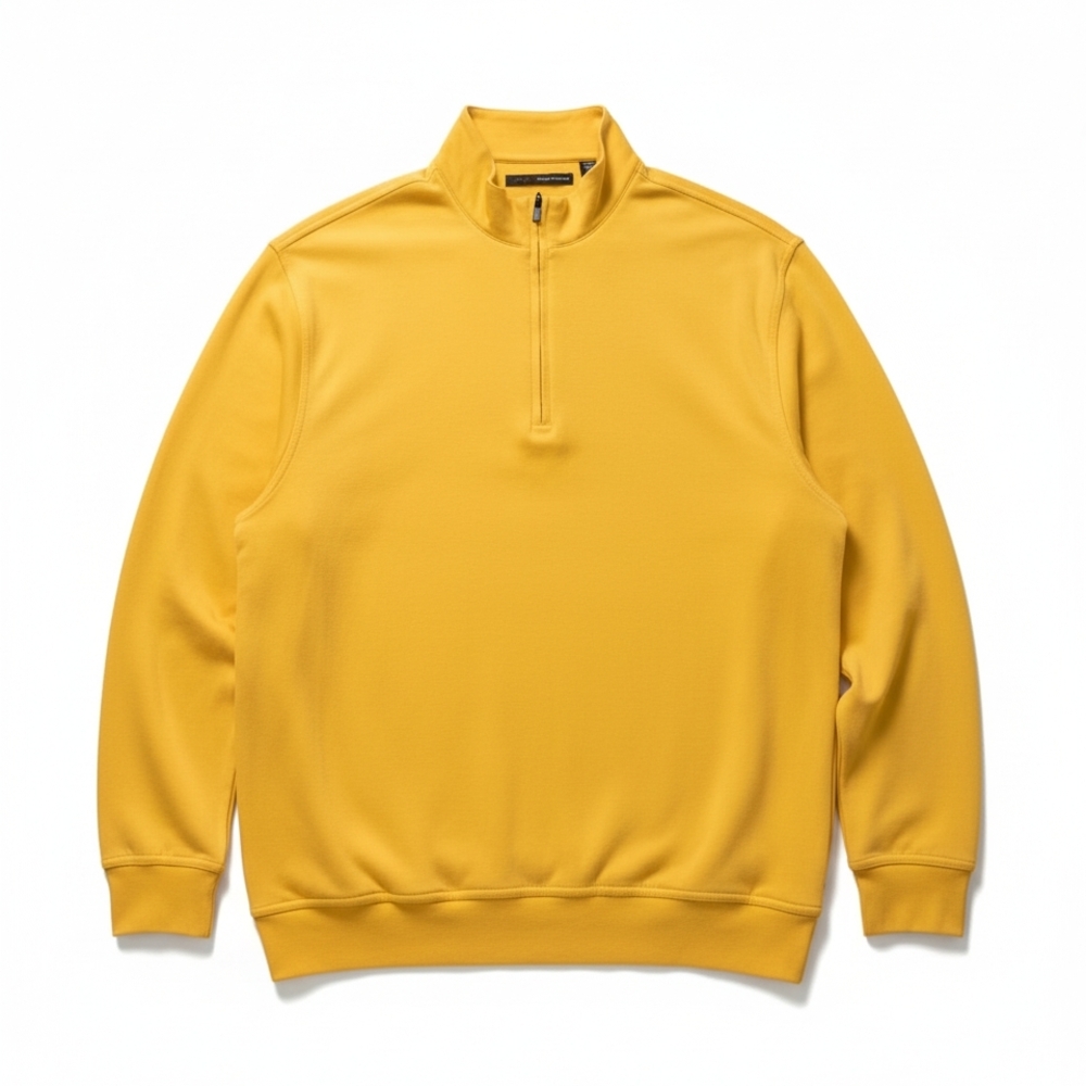 Greg Norman Collection Yellow Men's Jersey Golf Wear